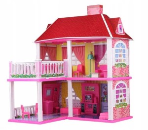 Domek dla lalek umeblowany my villa