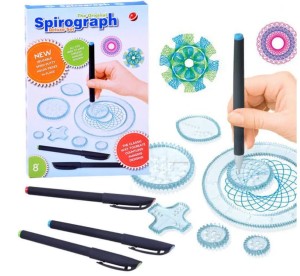 Spirograf zestaw kreatywny do rysowania wzorów