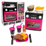 Piekarnik na baterie z akcesoriami zestaw agd my little home