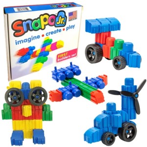 Klocki konstrukcyjne Snapo 3D 60 el.