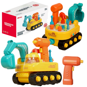  Koparka wywrotka zestaw do skręcania z wkrętarką 