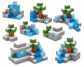 Klocki magnetyczne sześciany kostki 3D pixele 150 elementów