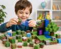 Klocki magnetyczne sześciany kostki 3D pixele 200 elementów