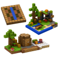 Klocki magnetyczne sześciany kostki 3D pixele XXL 300 elementów